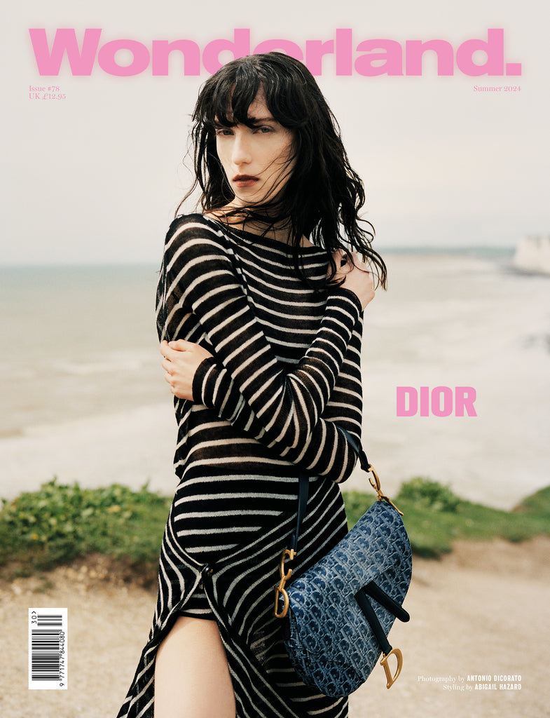 Dior (Model) covers Wonderland's Summer issue 2024