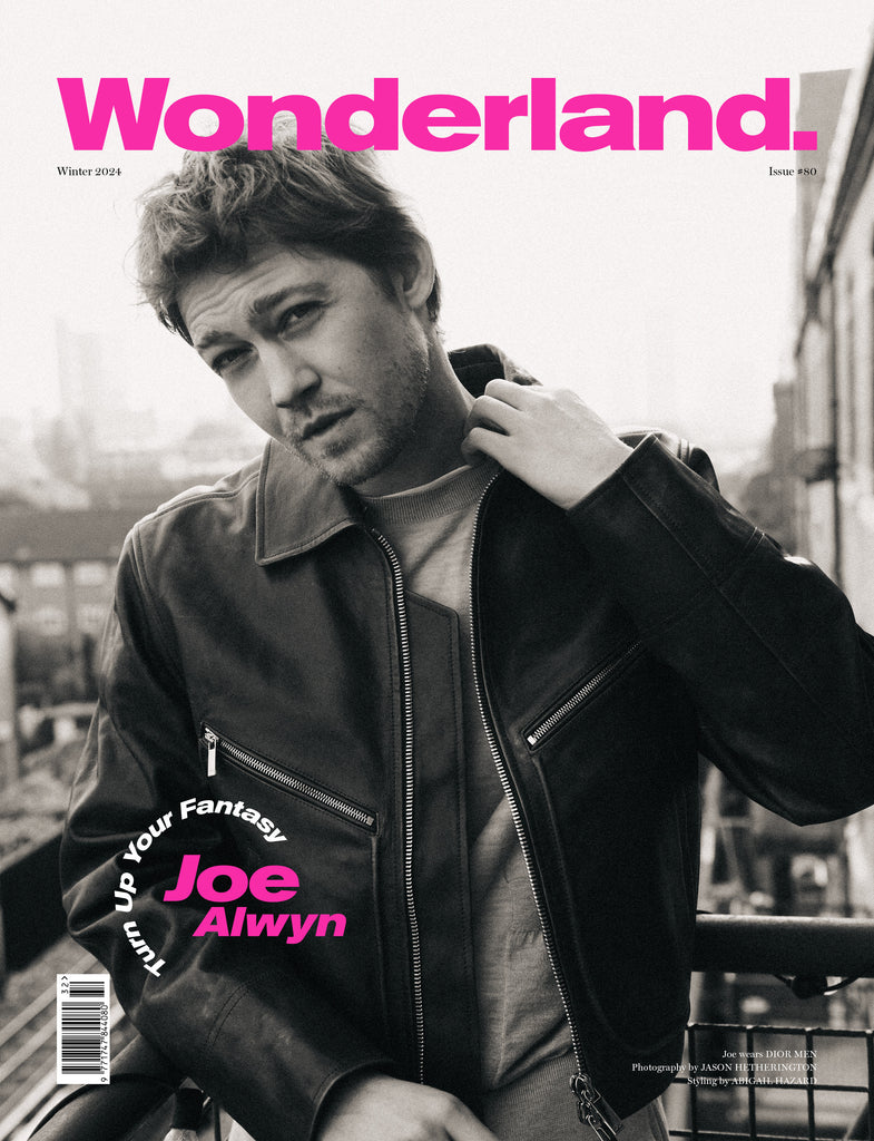 JOE ALWYN Covers Wonderland's Winter issue 2024 Wearing Dior