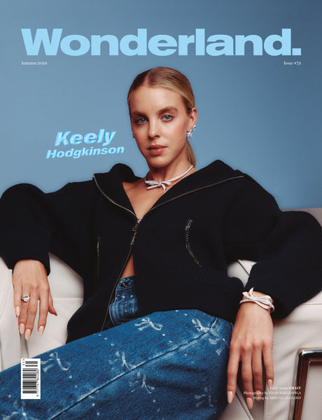 KEELY HODGKINSON covers Wonderland's Autumn issue 2024